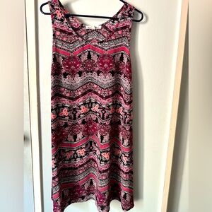 Junior’s printed dress